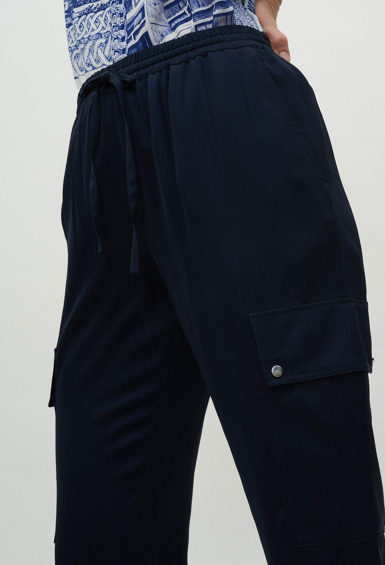 Floaty trousers with pockets