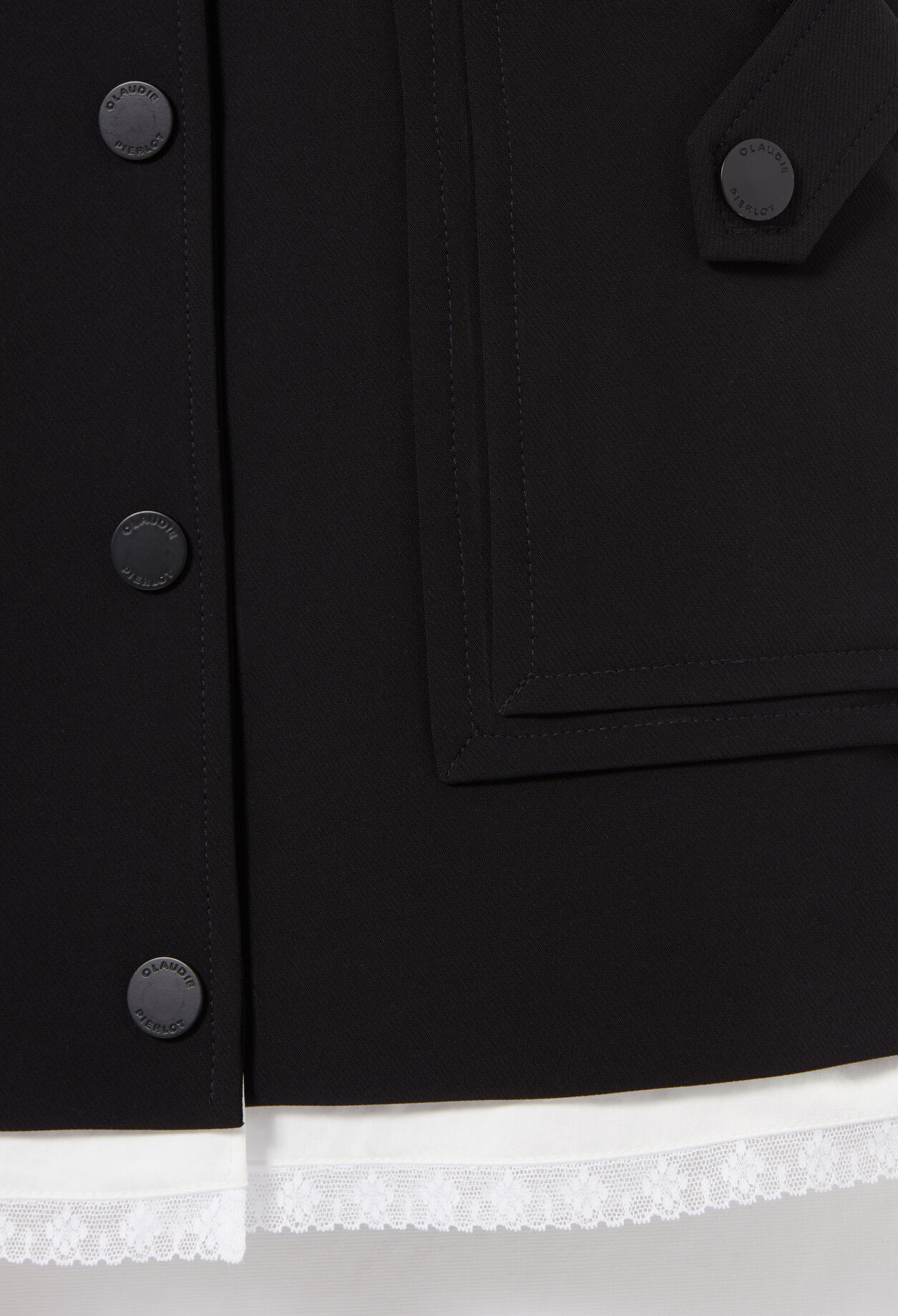 Robe courte chasuble