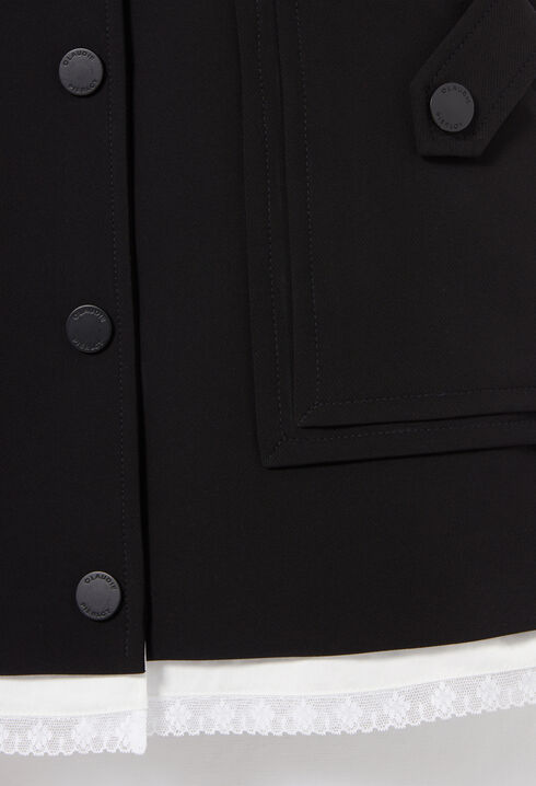 Robe courte chasuble