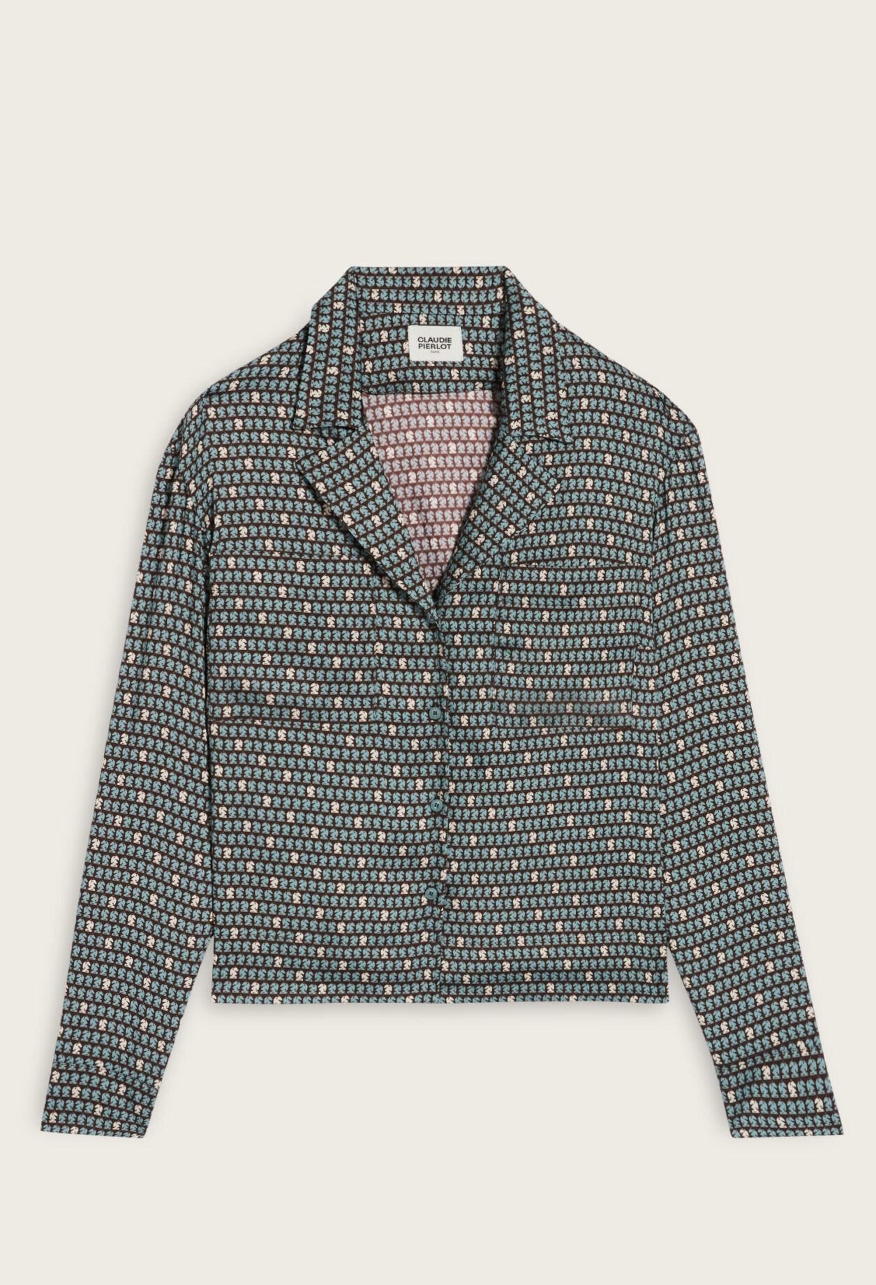 Chemise fluide imprimée