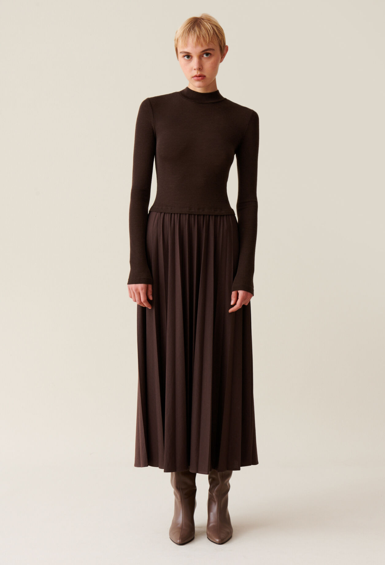 Twist Knit Dress