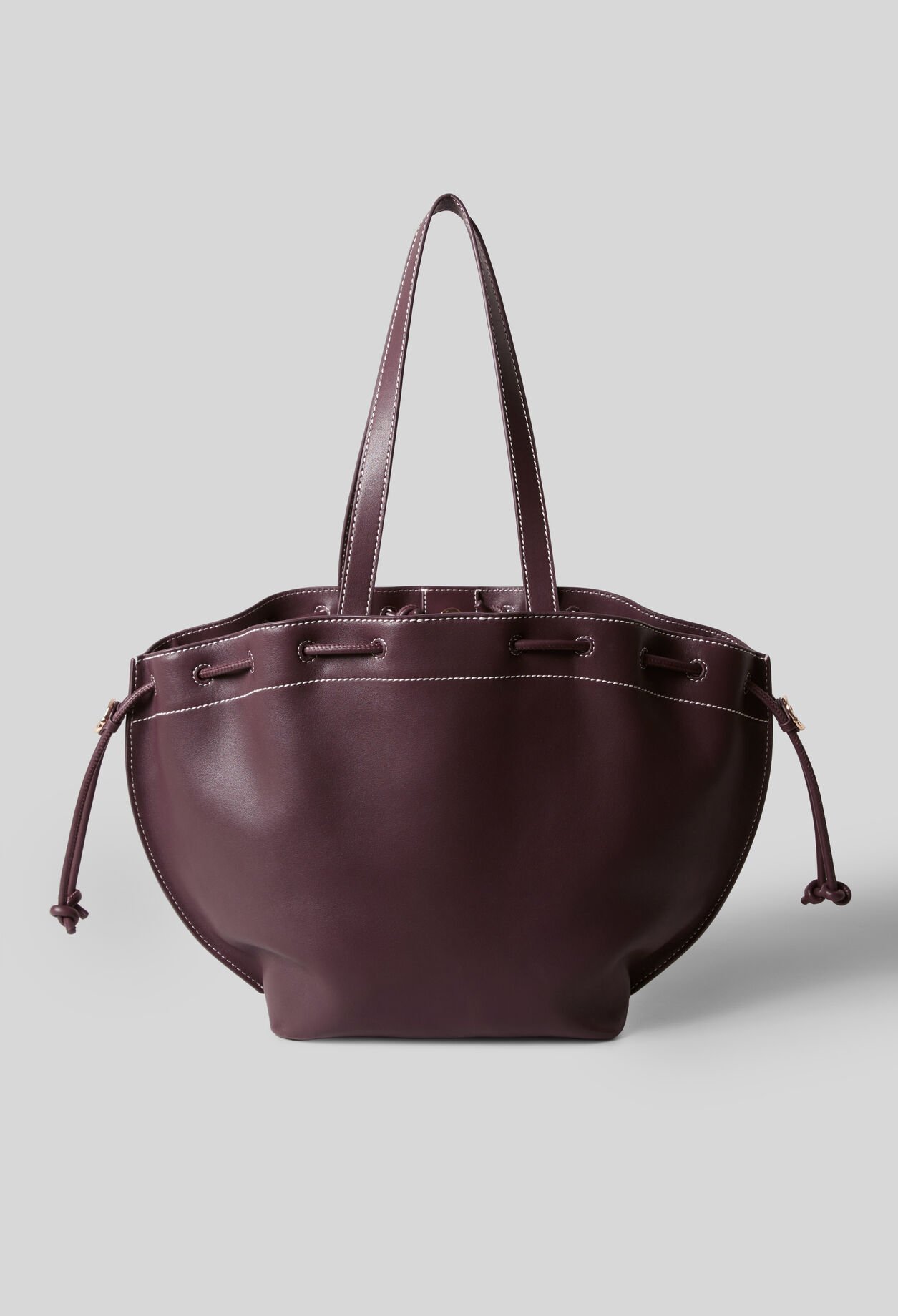 Sac cabas cuir lisse