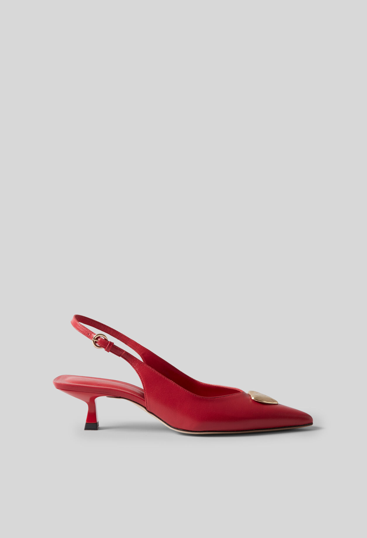 Escarpins c&oelig;ur dor&eacute;