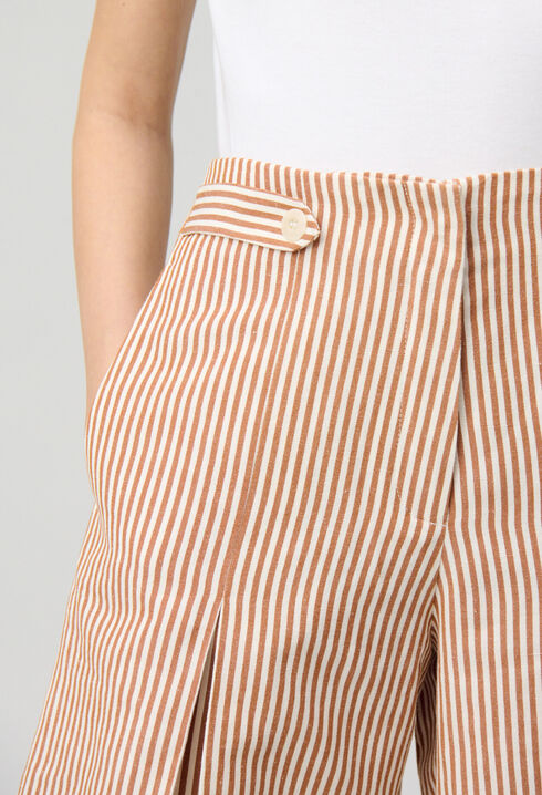 Short rayé