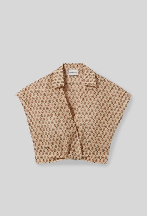 Chemise fluide courte