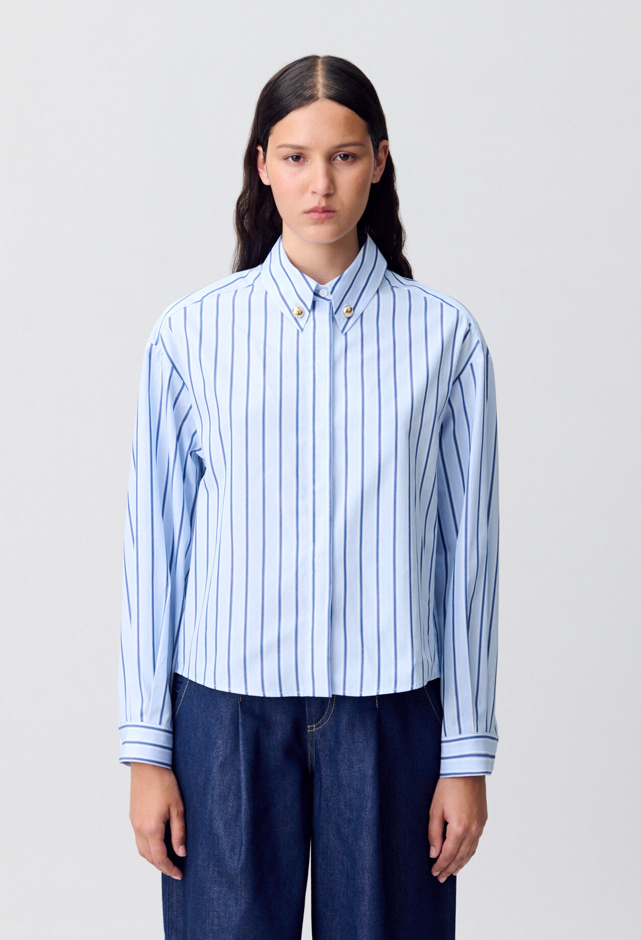 Chemise oversize rayures