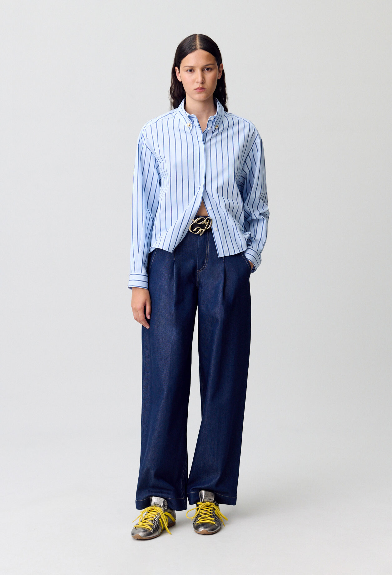 Chemise oversize rayures