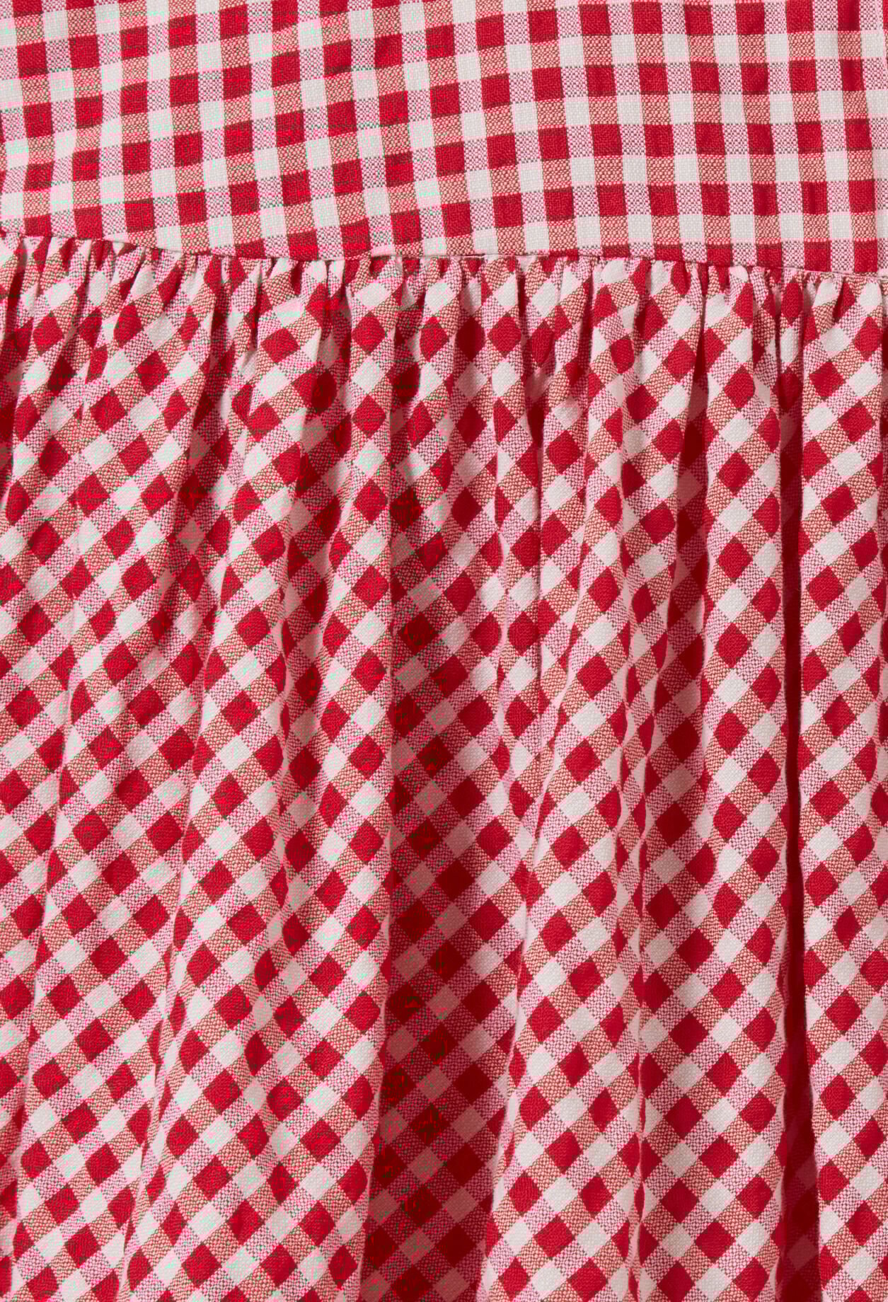 Gingham Check Mini Skirt