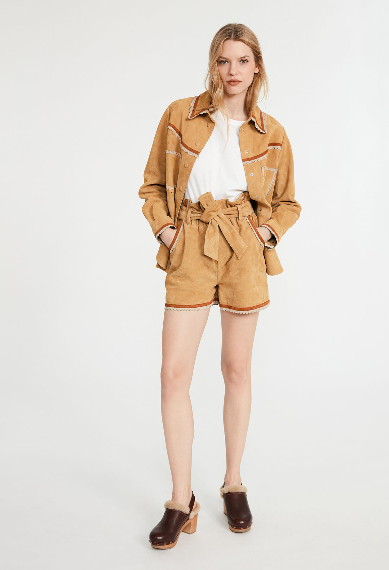 Surchemise suede