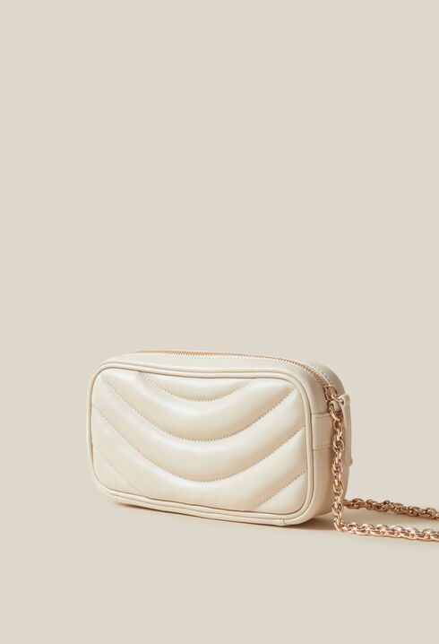 Sac Alba cuir matelassé chaîne