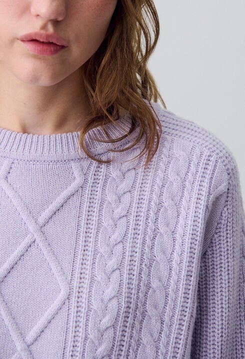 Pull jacquard large
