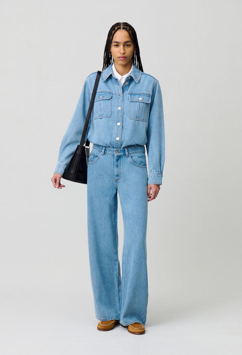 Chemise denim