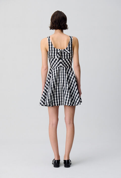 Robe courte patineuse