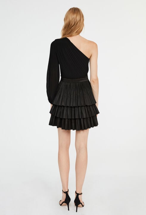 Robe patineuse asymétrique