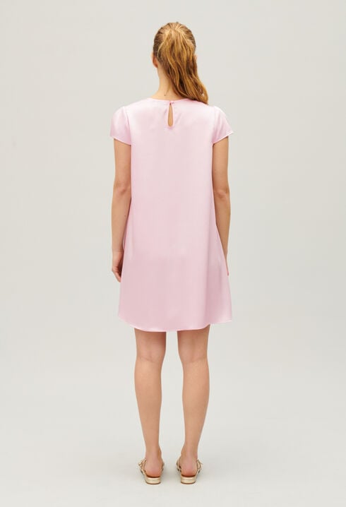 Short flowing babydoll dress