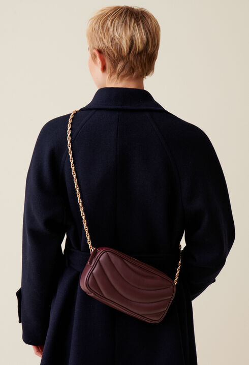 Sac Alba cuir matelassé chaîne