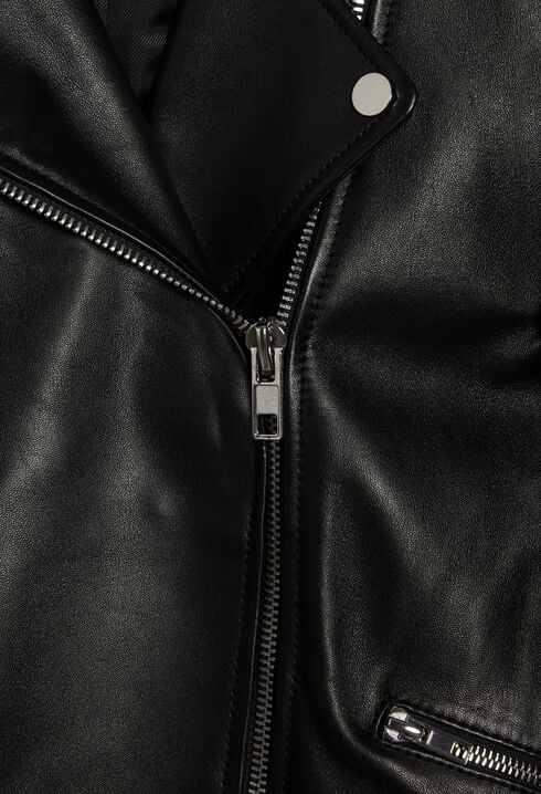 Leather jacket