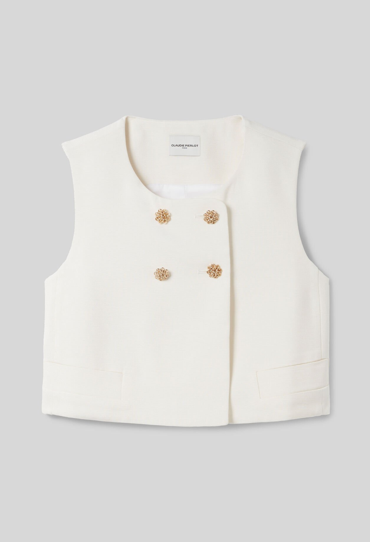 Sleeveless Top Blazer