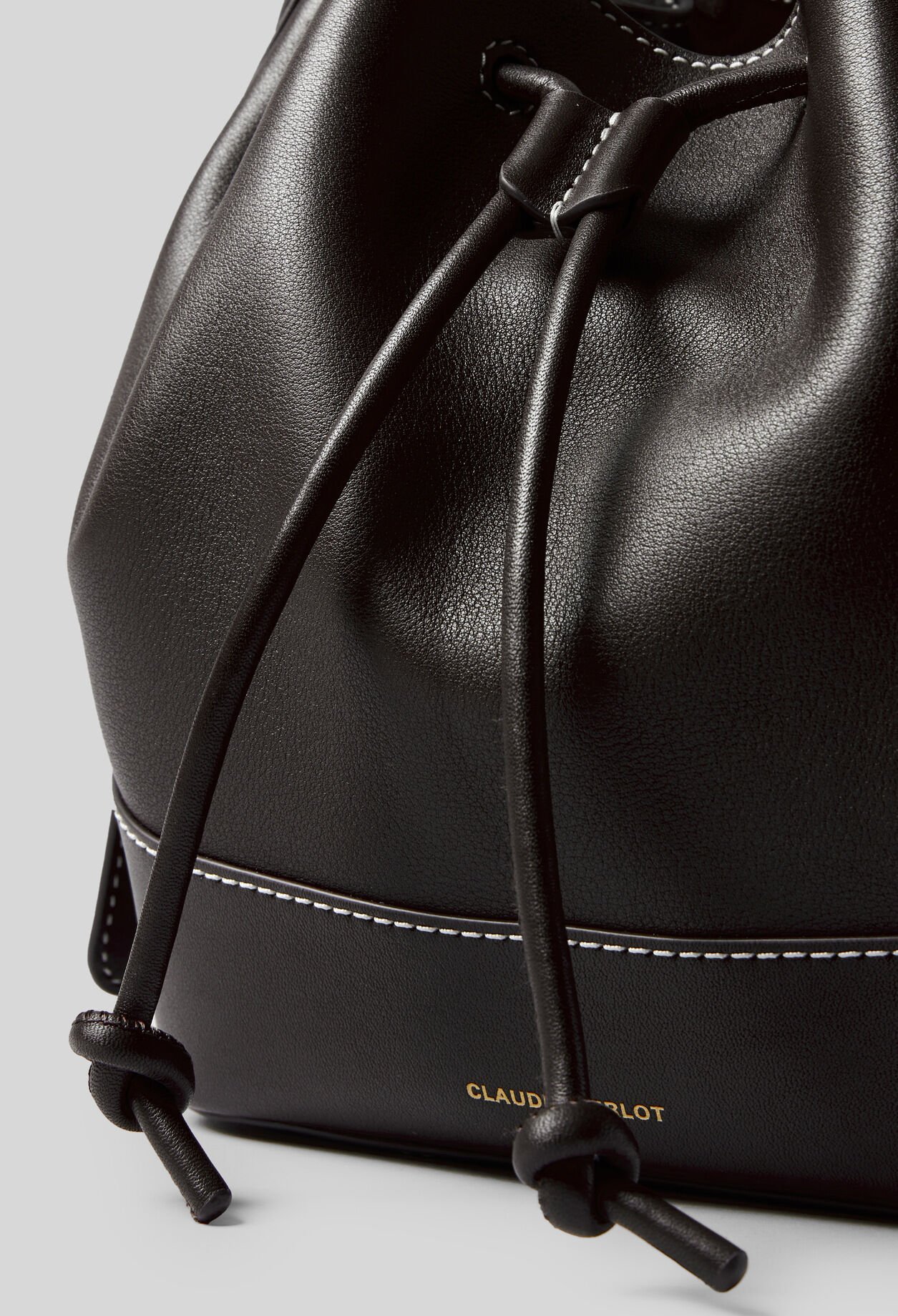 Leather Bucket Bag