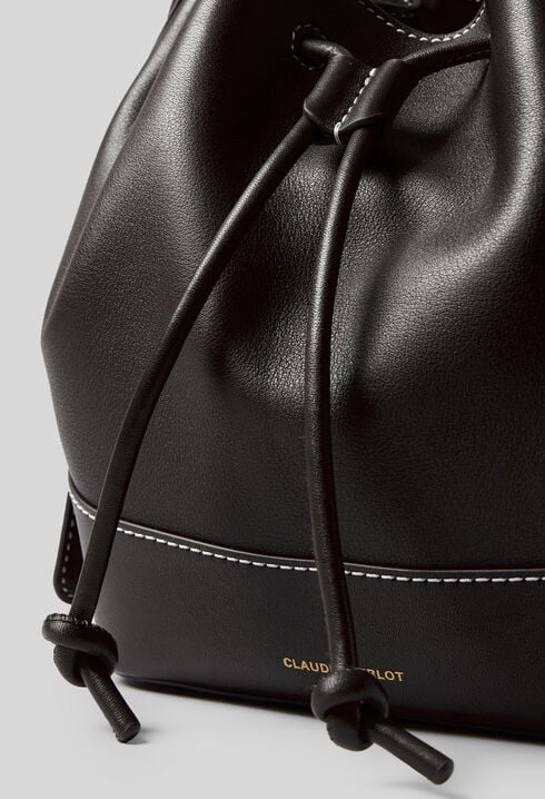Sac seau cuir