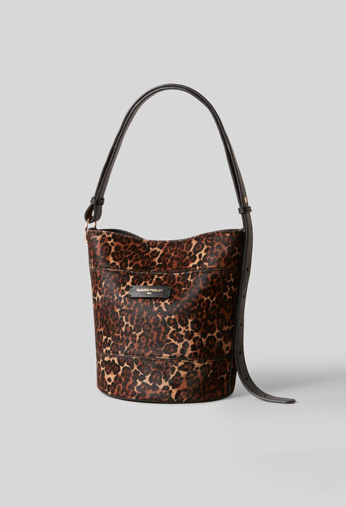 Sac seau Solveig léopard