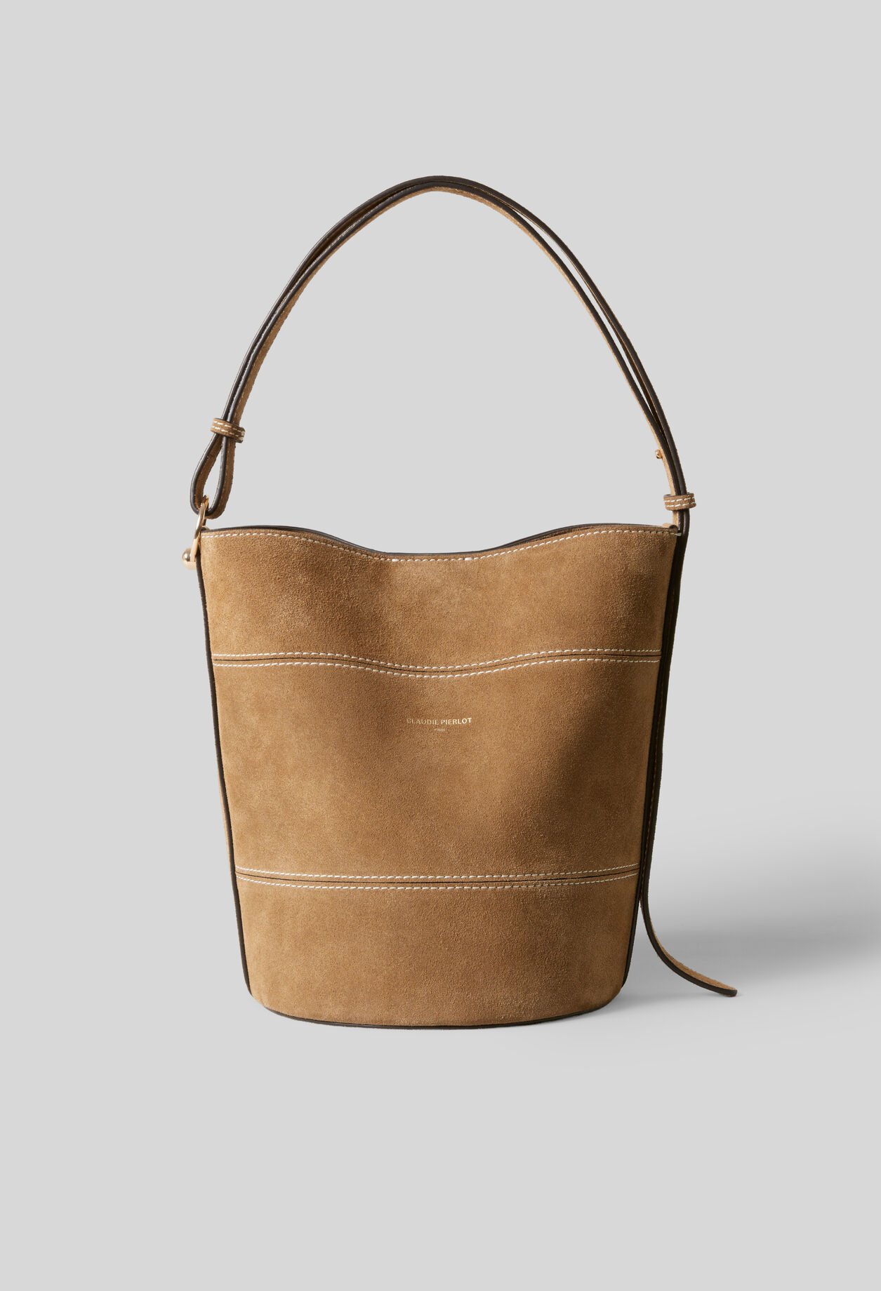 Sac seau Solveig suède