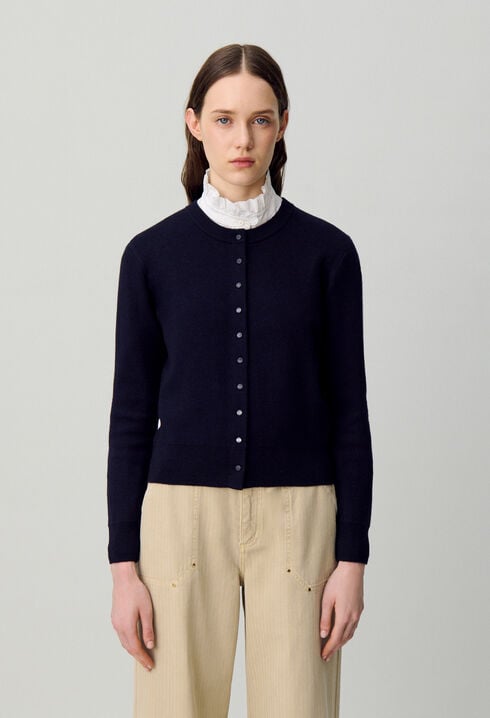 Cardigan maille fine