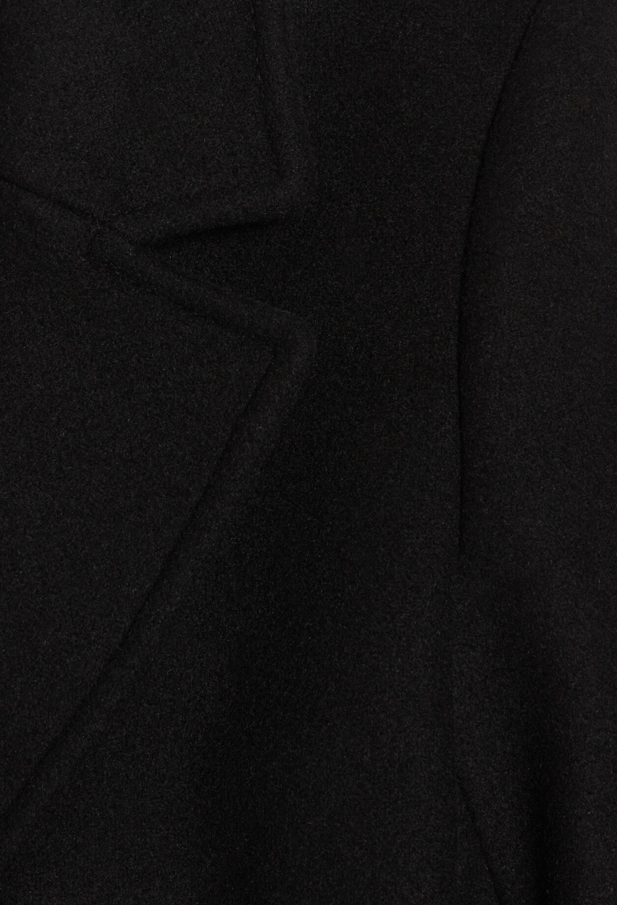 Manteau droit mi-long