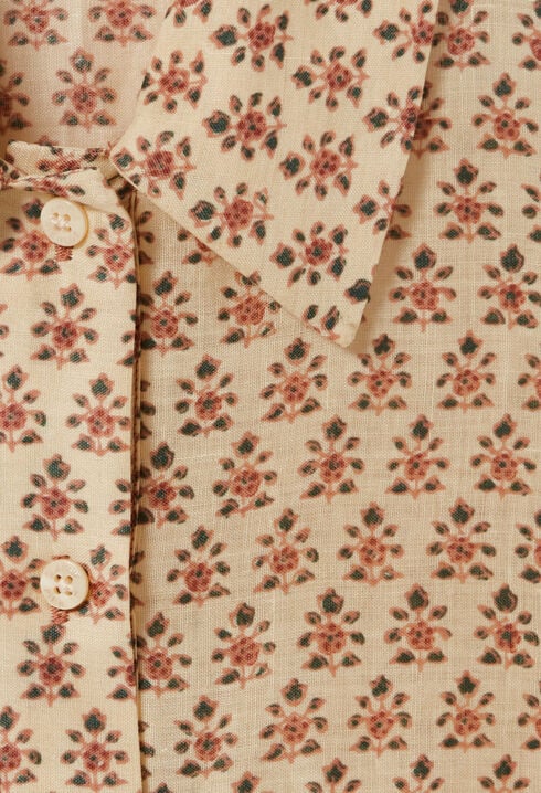 Robe courte imprimée