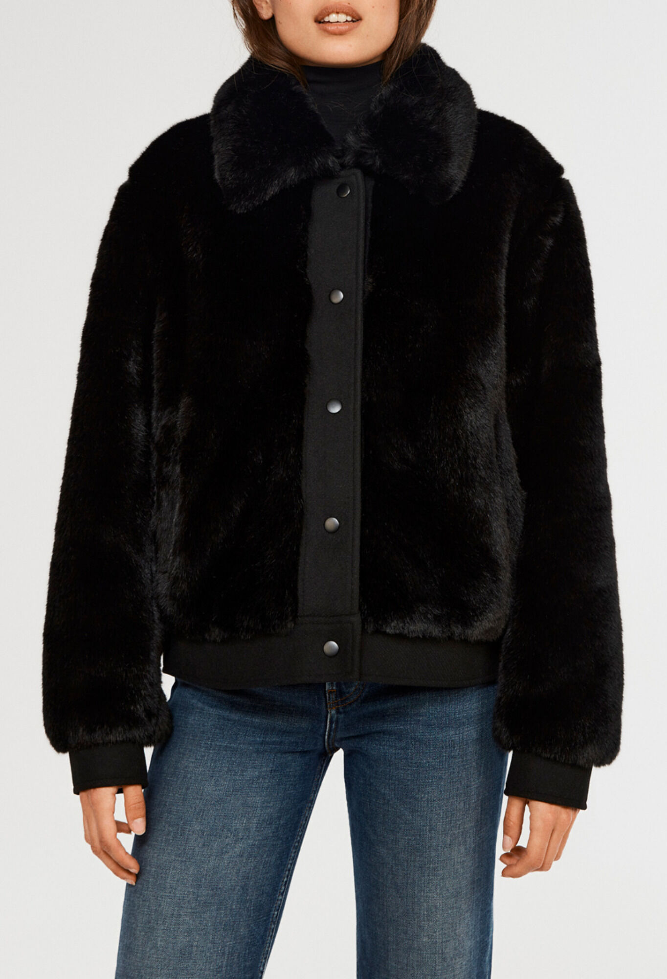 Claudie pierlot manteau fourrure on sale