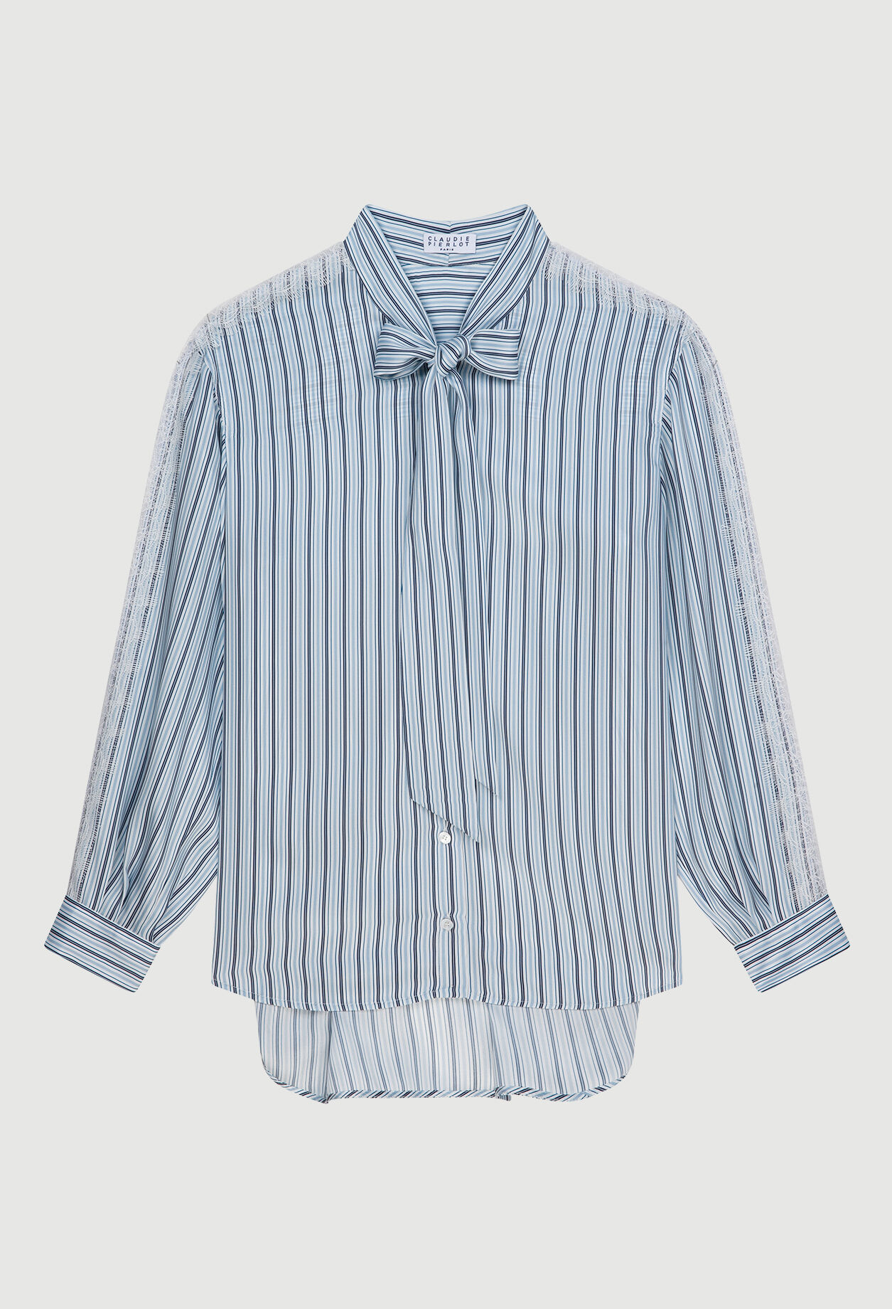 Chemise col lavallière