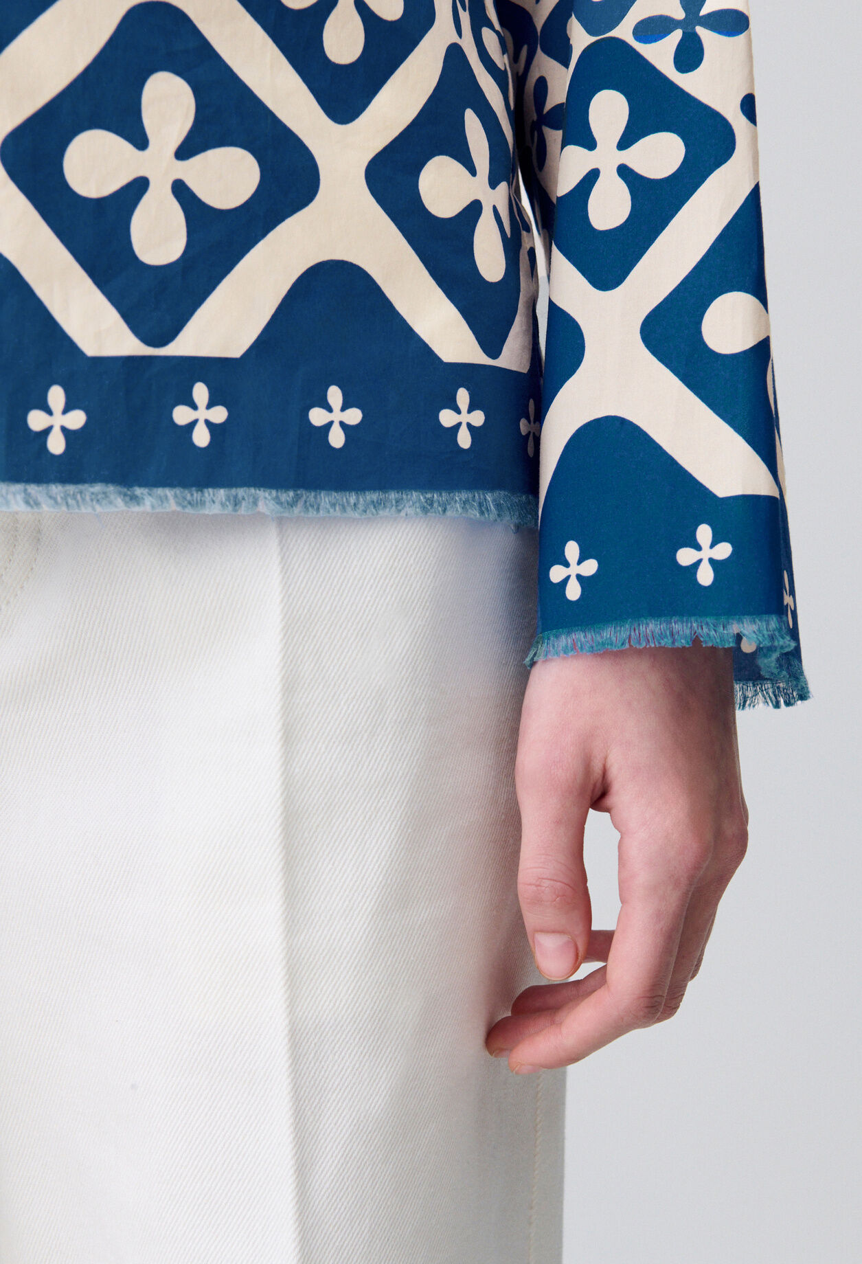 Chemise fluide imprimée