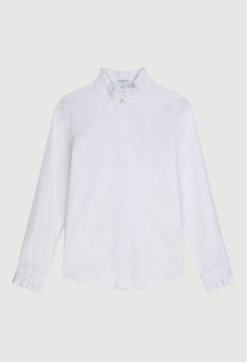 Chemise blanche colombine