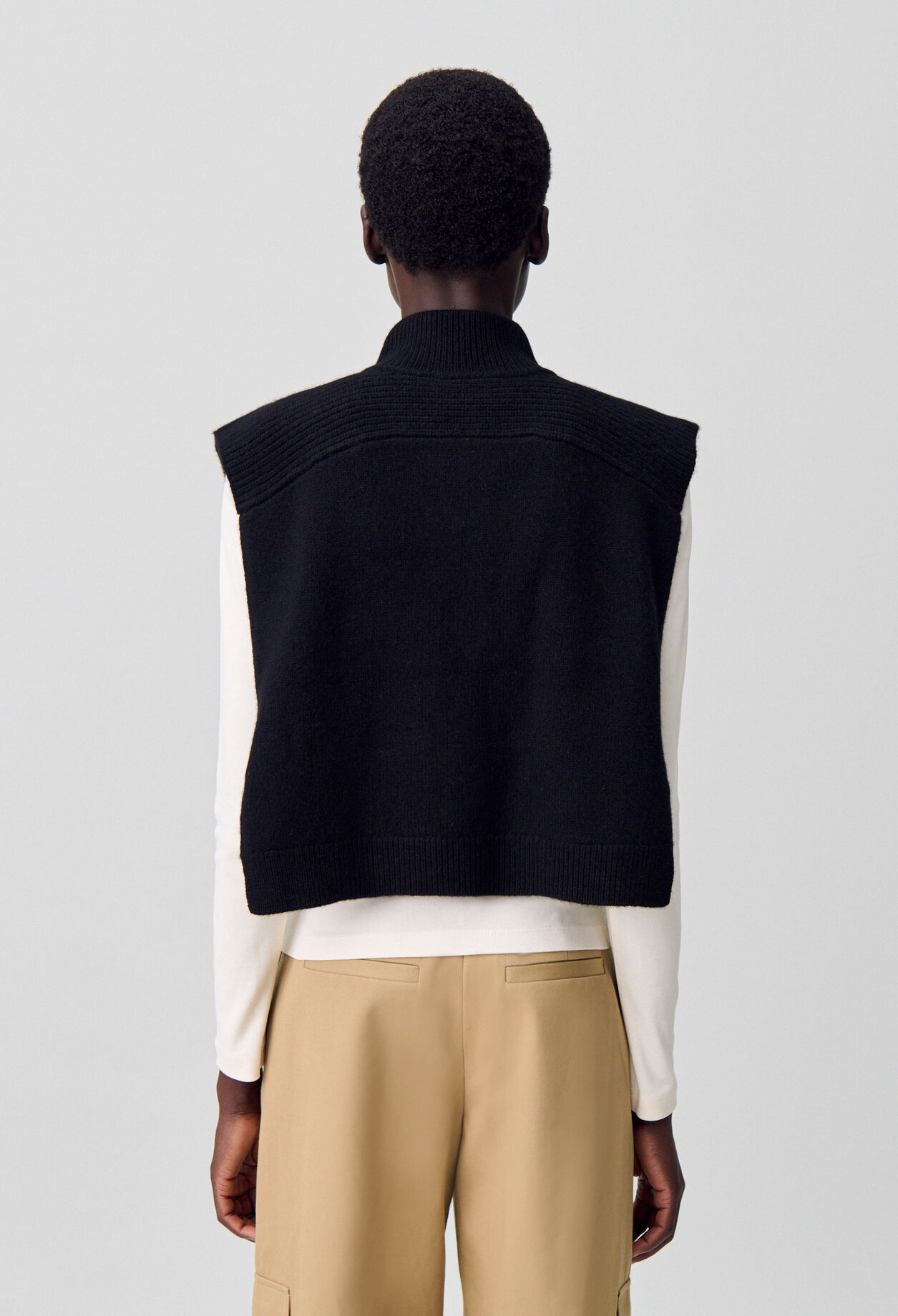 Sleeveless Knit Top