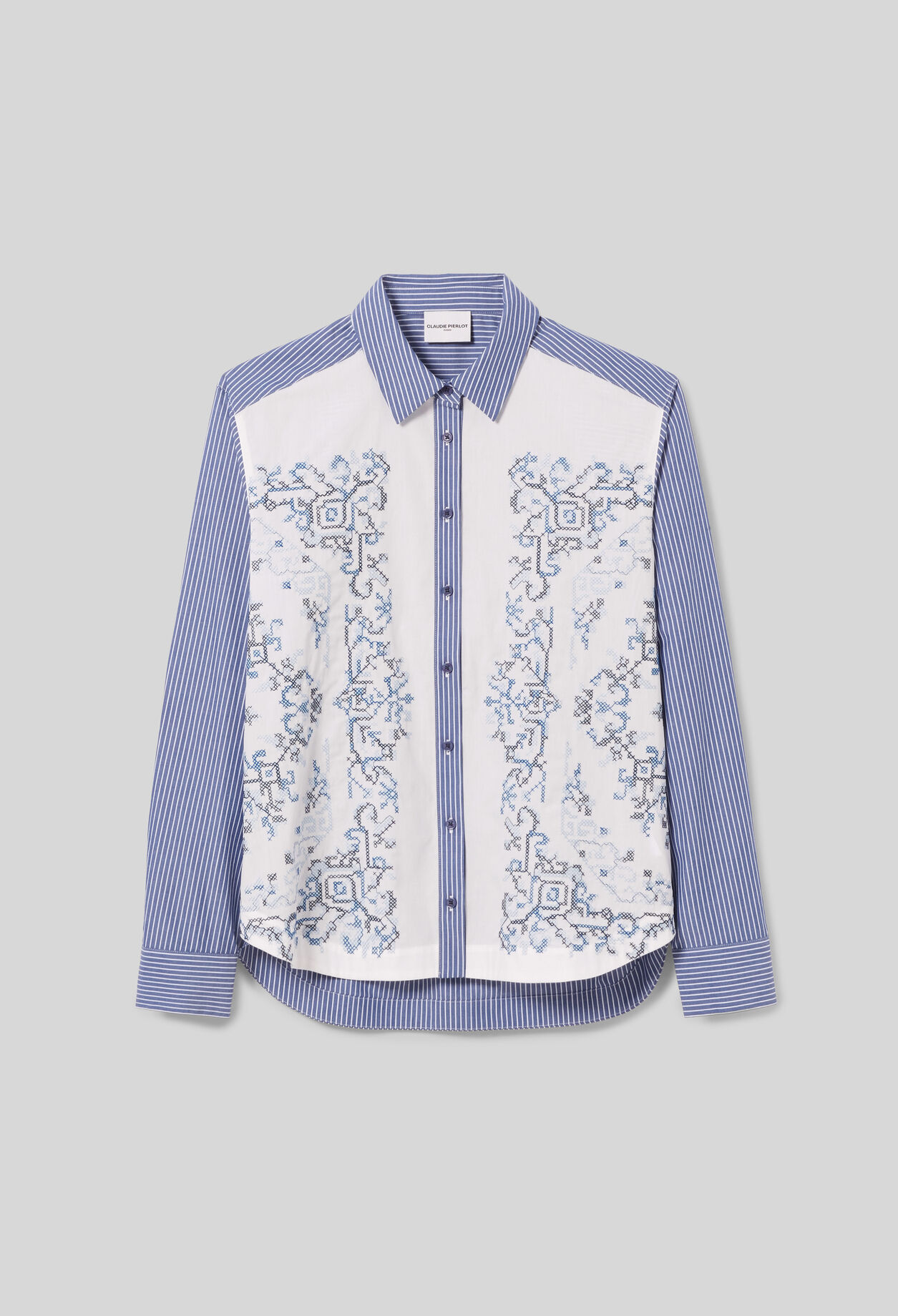 Striped cotton shirt