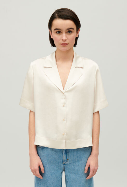 Chemise fluide manches courtes