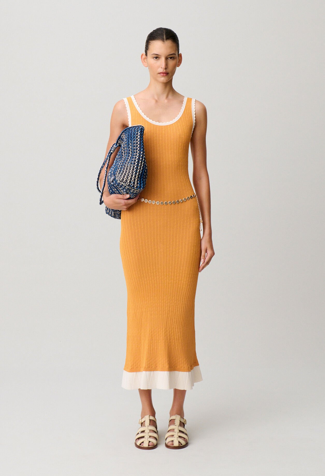 Long knitted dress