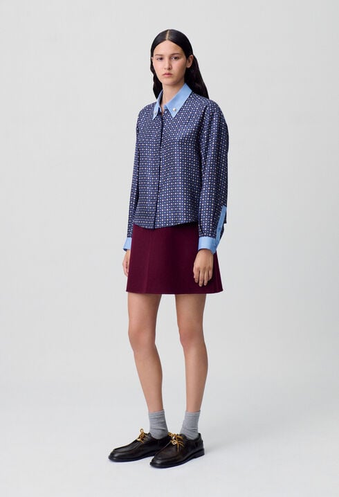 Silk Printed Shirt