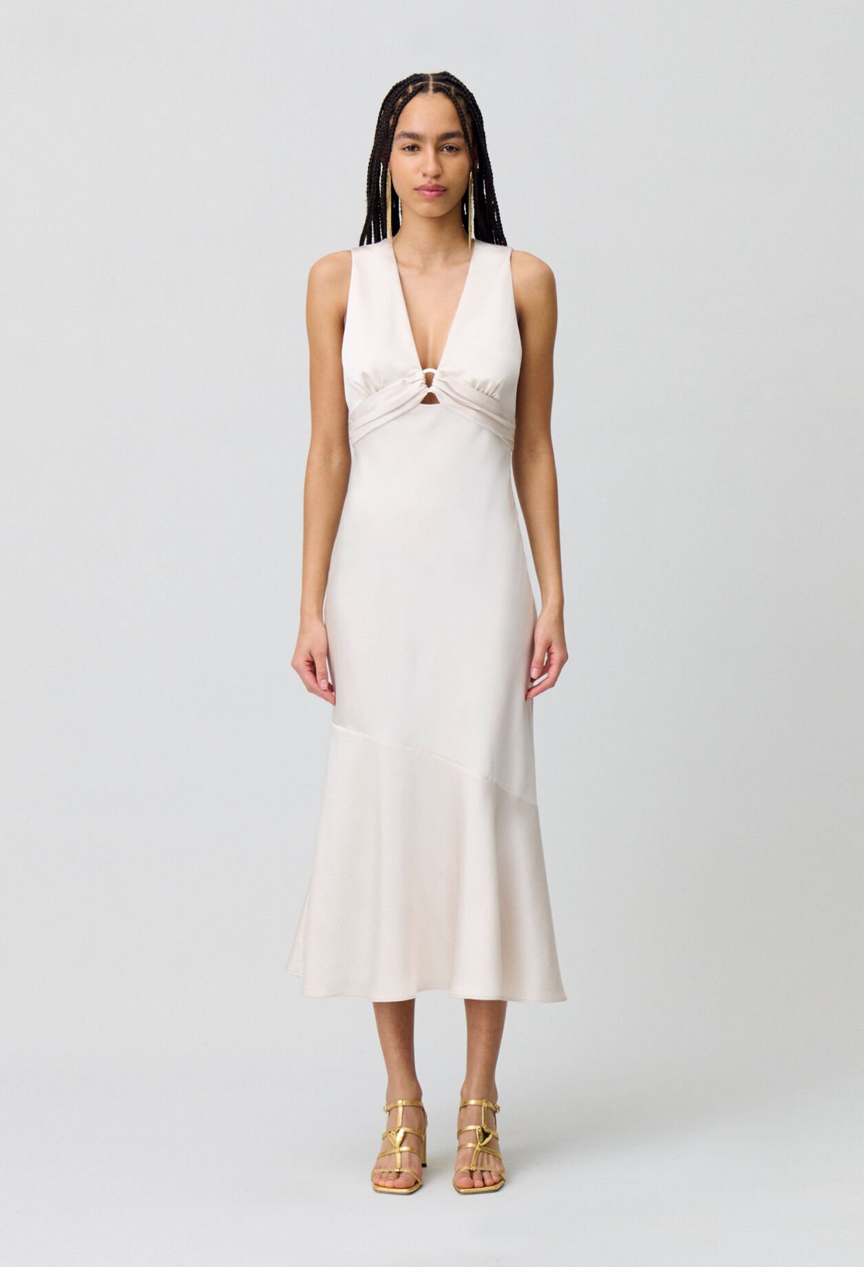 Robe longue fluide
