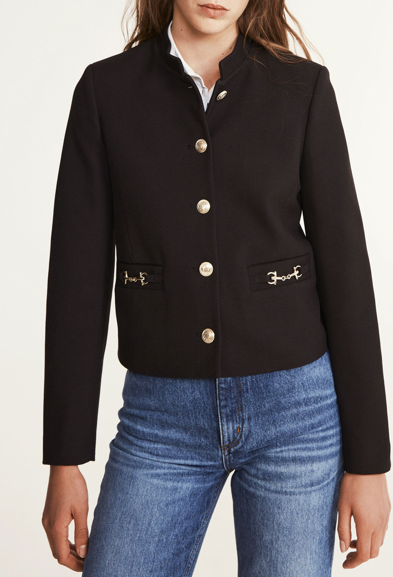 Veste droite