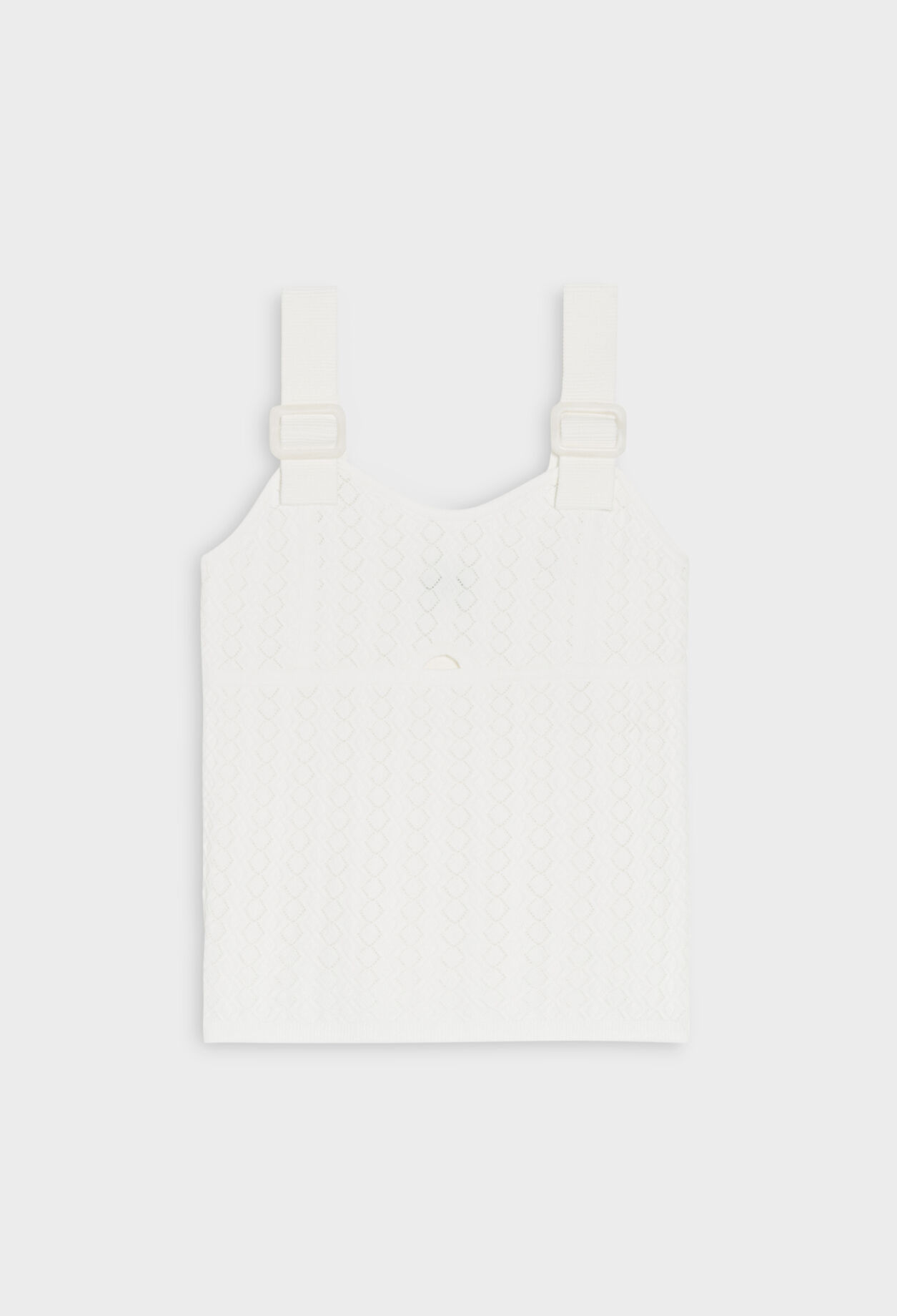 Off-white knitted vest top