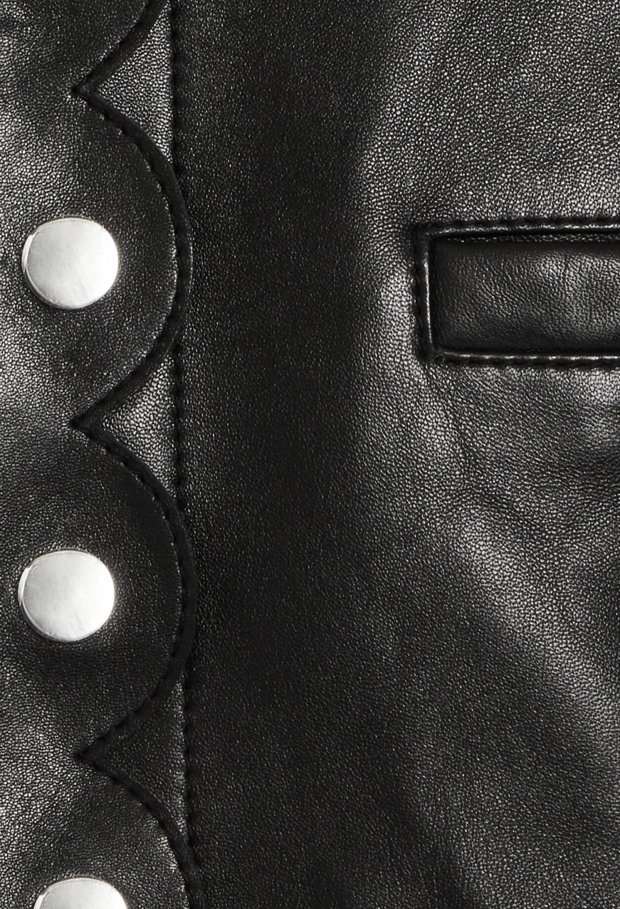 Smooth leather jacket