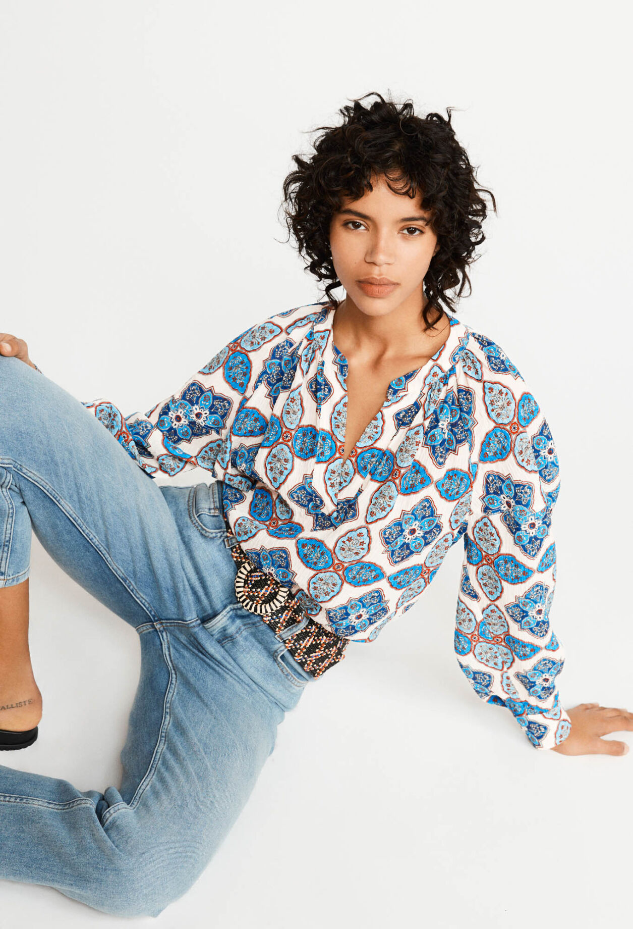 Printed blouse