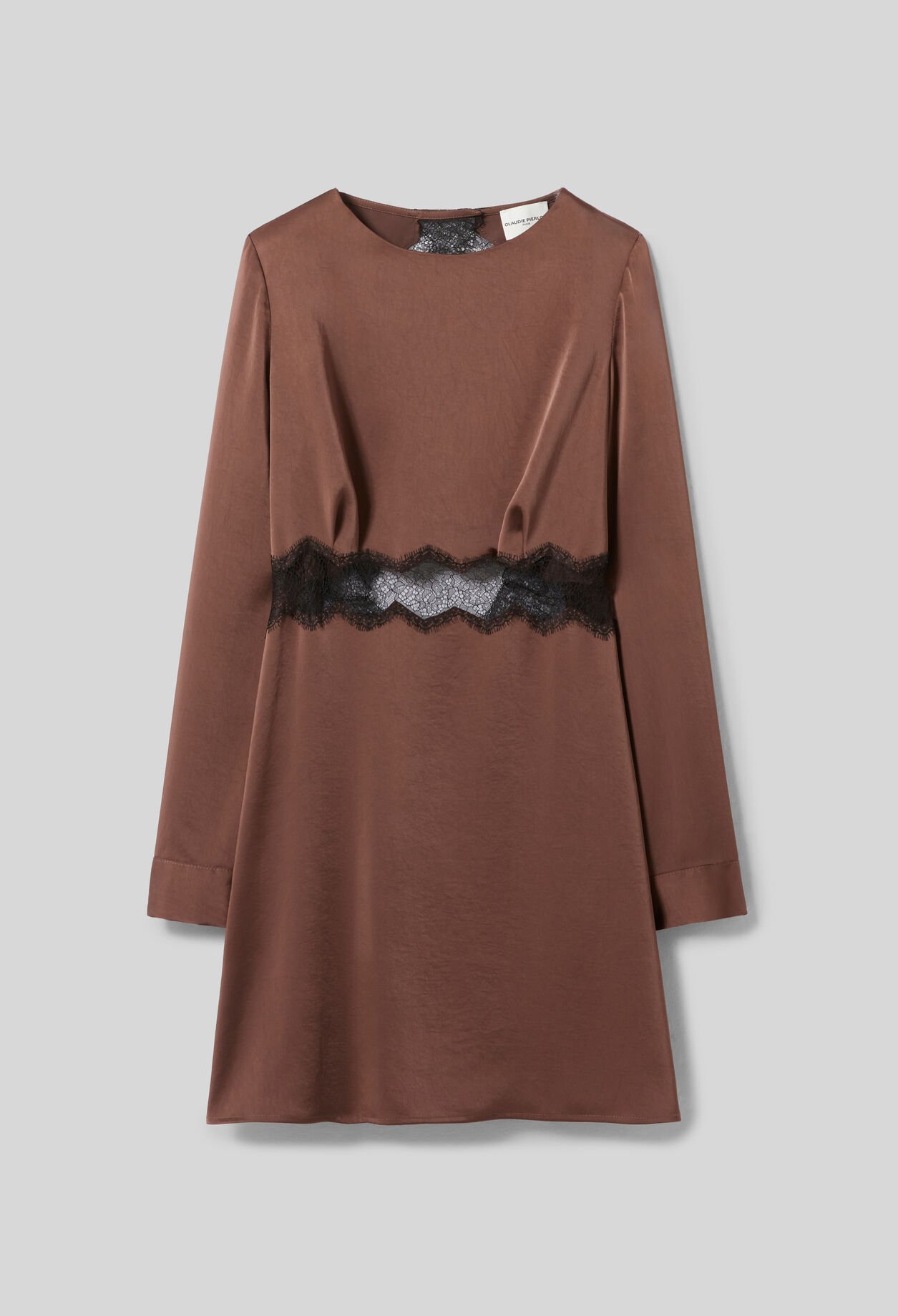 Satin flowly mini dress