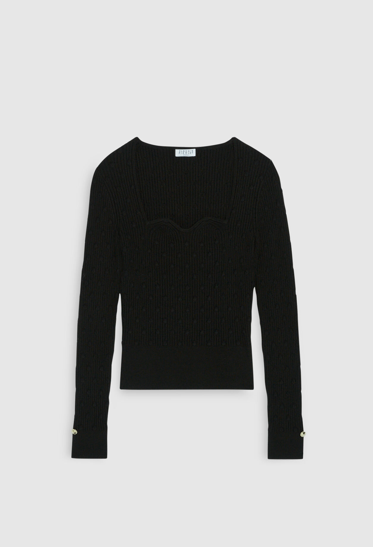 Ribbed sweater