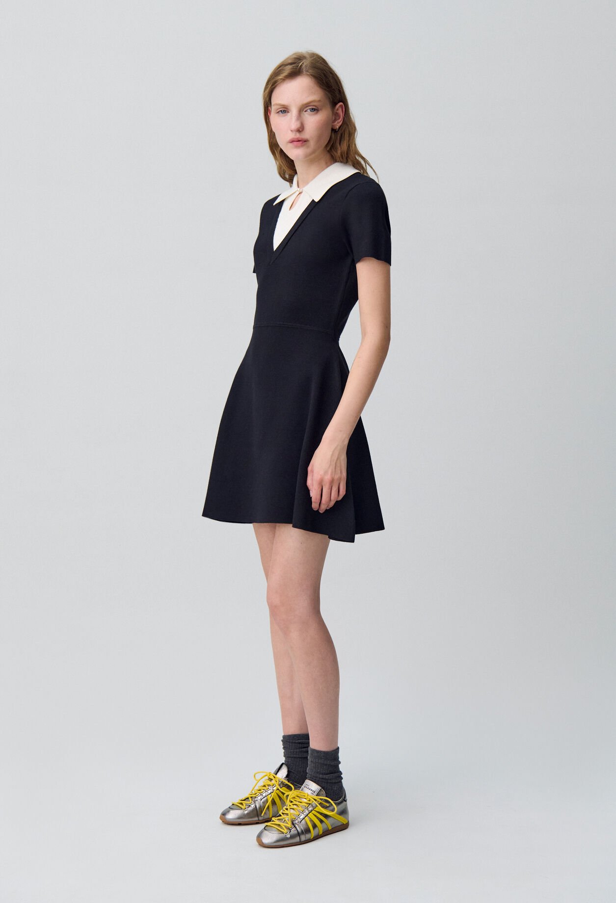 Robe courte patineuse