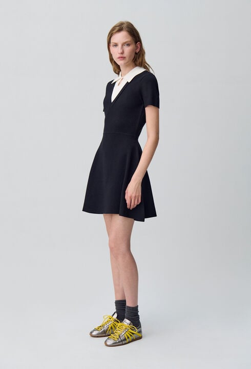 Robe courte patineuse