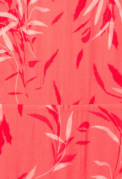 Robe longue fluide imprimée
