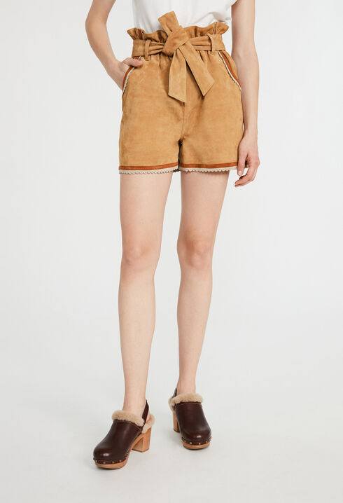 Short cuir
