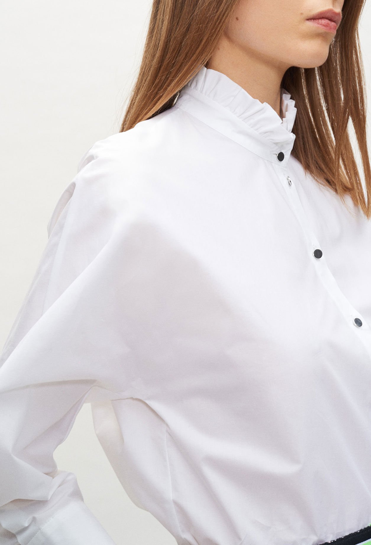 Chemise blanche col lavallière femme hotsell